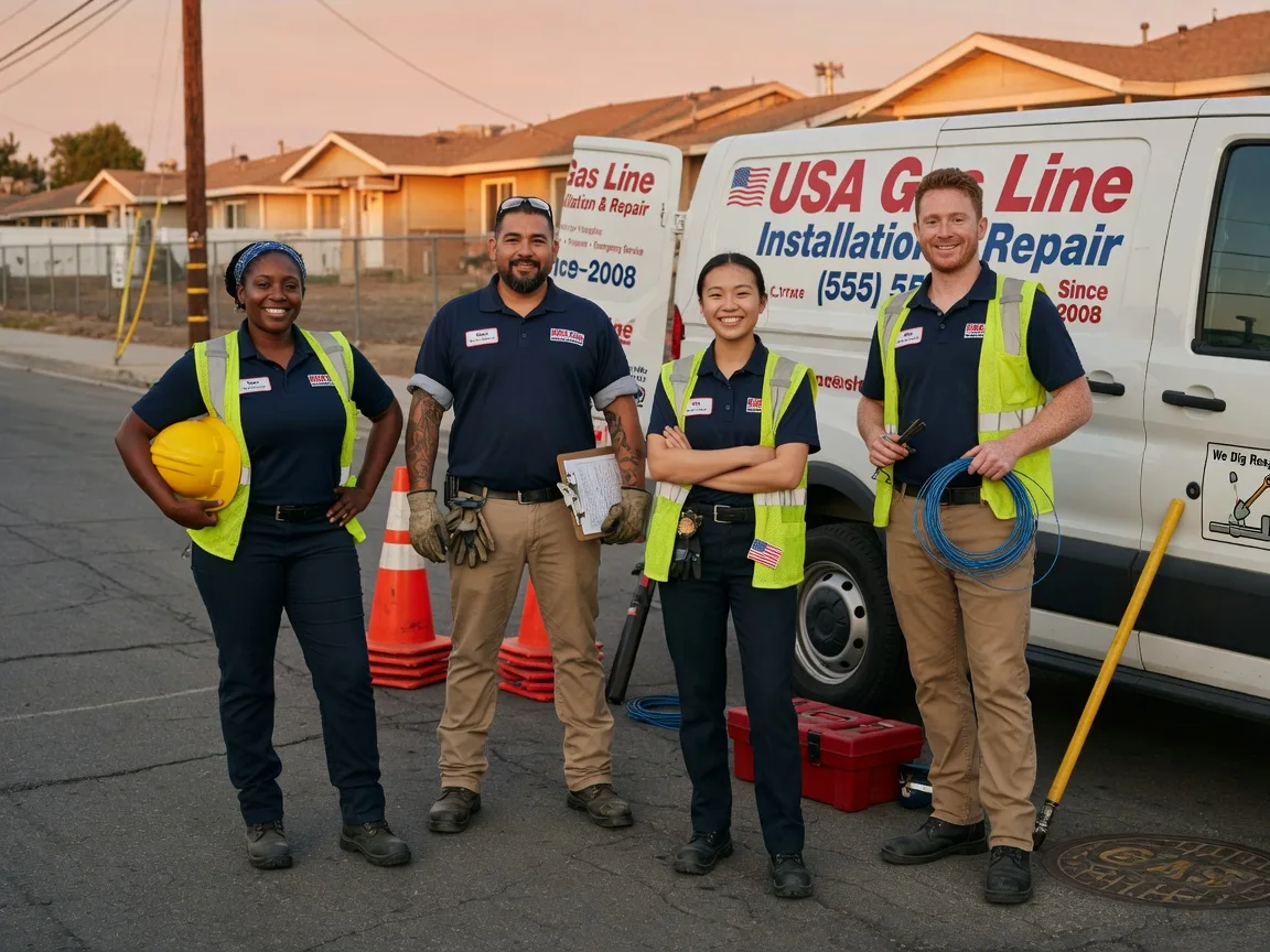 Gas Line Installation company in Durham, OK